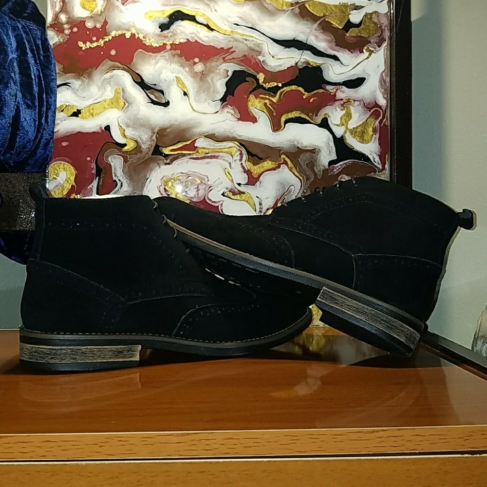 Mens "Ricardo" Urban Suede Leather Boots